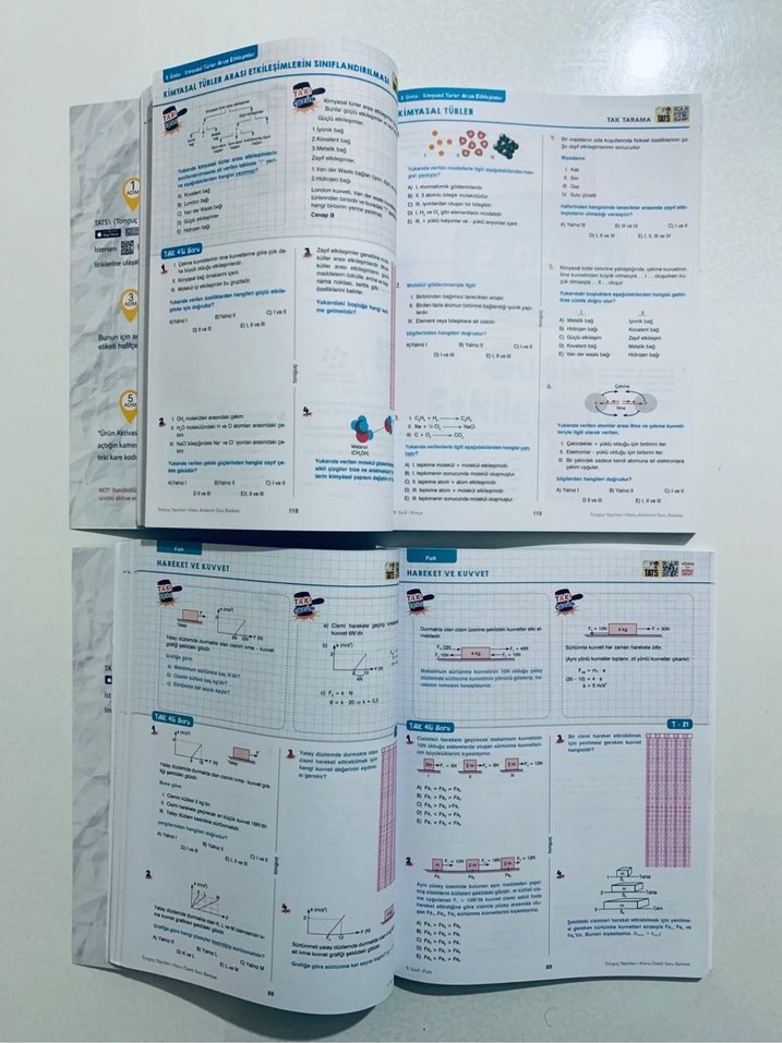 9. Sınıf Fizik Kimya Konu Özetli Soru Bankası - Görsel 2