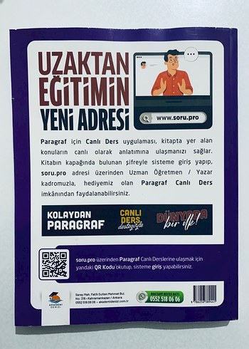 Canlı Ders Destekli Paragraf Seferberliği Soru Bankası - Görsel 7