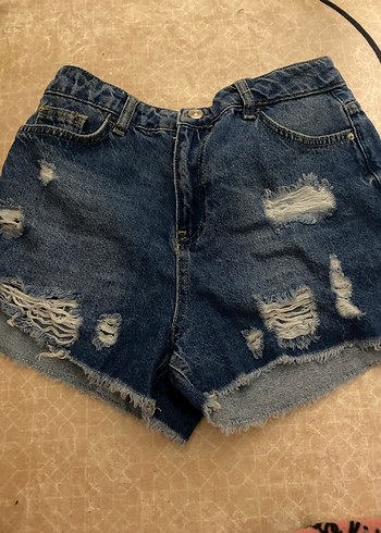 Koton mavi şort - Görsel 2