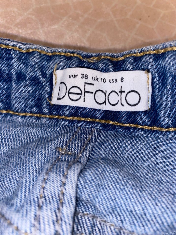 Koton mavi şort - Görsel 3