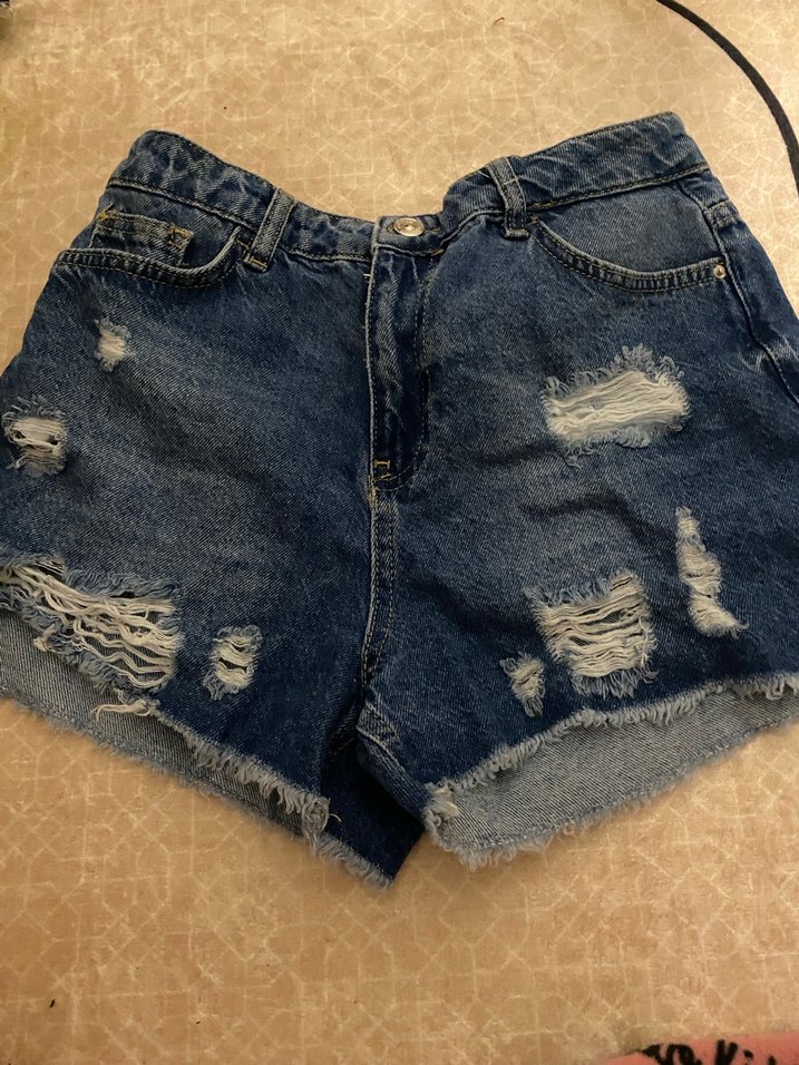 Koton mavi şort - Görsel 2