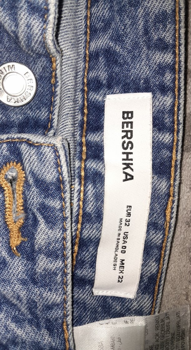 Kadın Mavi Bol Kesim Denim Pantolon - Görsel 3