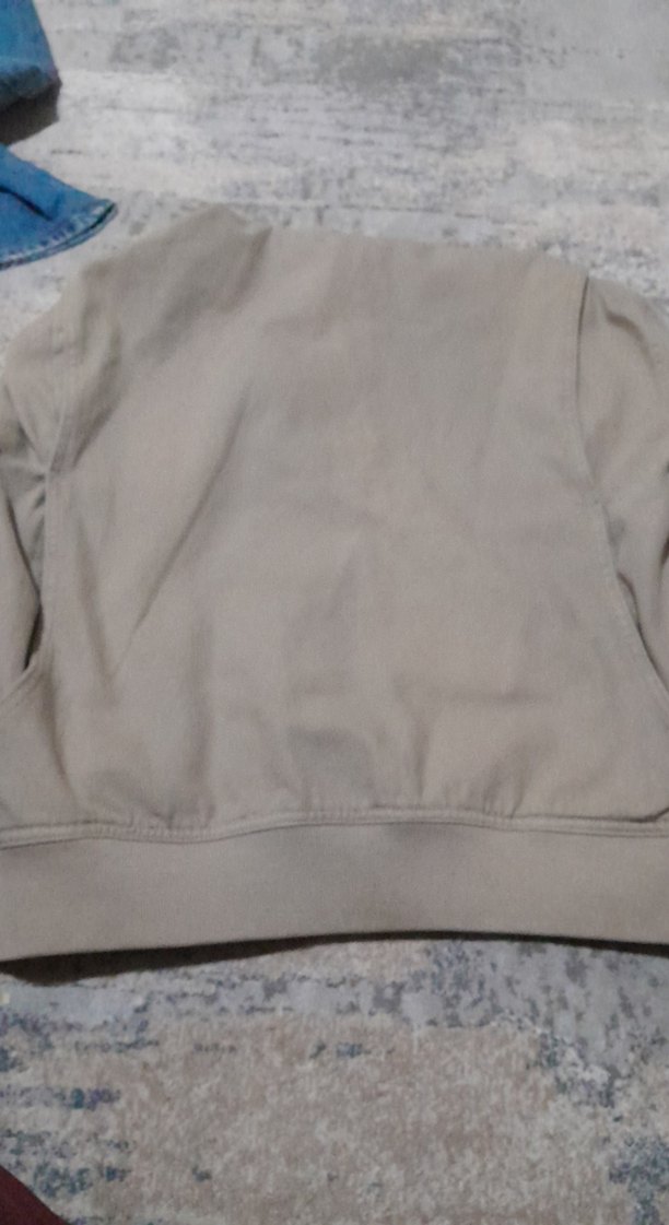 Bej Kapüşonlu Kadın Ceket - Görsel 3