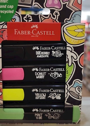 Faber-Castell Renkli Fosforlu Kalem Seti