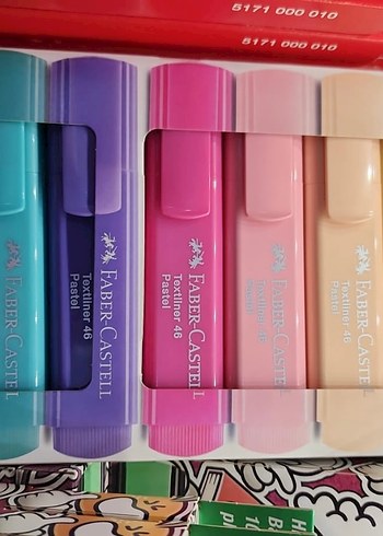 Faber-Castell Pastel Fosforlu Kalem Seti