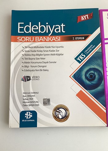 345 & bilgi sarmal yayınları AYT Edebiyat Soru Bankası