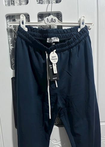 Lacivert Rahat Kesim Midi Kadın Eşofman - Görsel 2