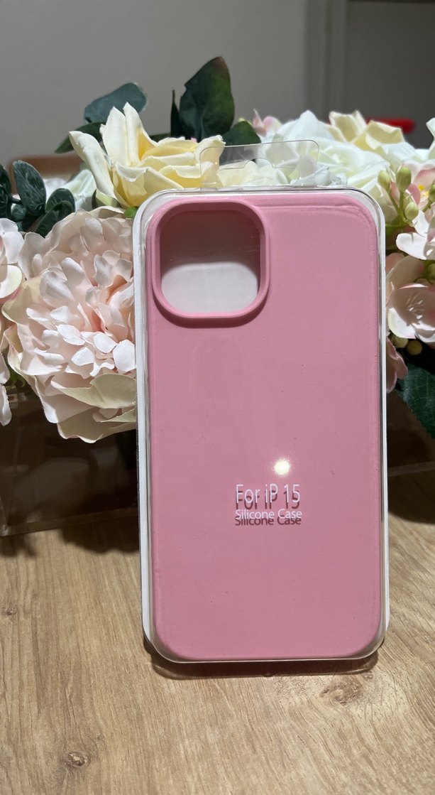 Pembe Silikon Telefon Kılıfı - Görsel 2