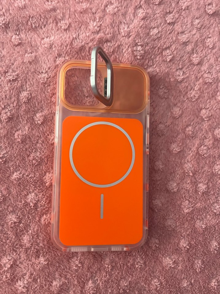 Parlak Turuncu Pop Culture Iphone 13-14 Telefon Kılıfı - Görsel 2