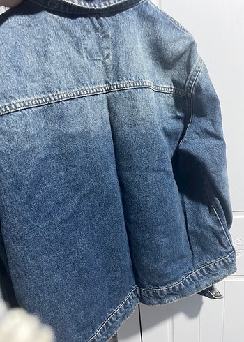 Lee Cooper Düğmeli Mavi Denim Ceket