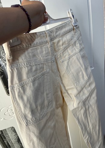Zara Bej Midi Kadın Pantolon