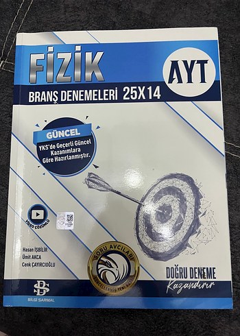 Fizik AYT Branş Denemeleri 25x14