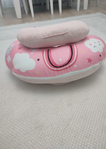 Beden pembe Renk Wellgro destekli bebek oturma minderi