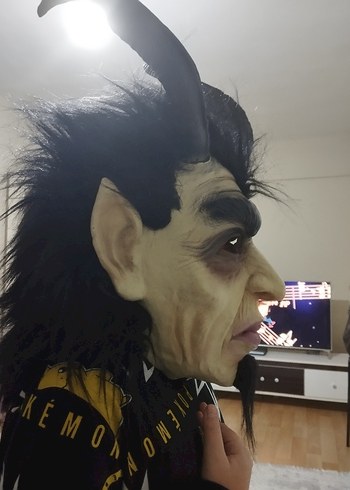Boynuzlu Şeytan Maskesi - Görsel 4
