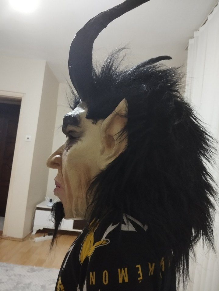 Boynuzlu Şeytan Maskesi - Görsel 2