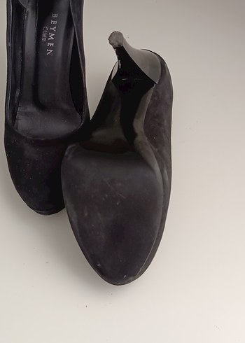 37 Beden Siyah Klasik Stiletto Topuklu Kadın Ayakkabı