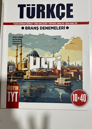 ULTİ TYT Türkçe Branş Denemeleri 10x40