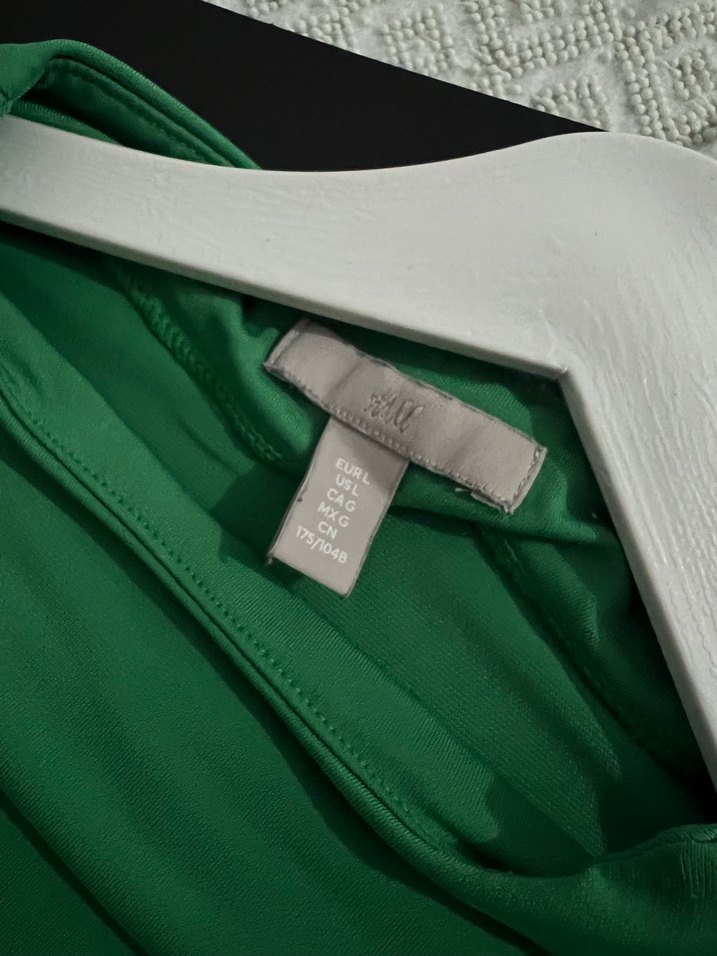 Yeşil Drapeli Uzun Hamile Tuniği - Görsel 3