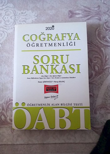 2020 Coğrafya Öğretmenliği Soru Bankası