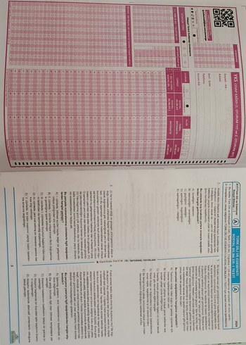 Beden AYT 2025 ÖSYM Sınavları Tıpkı Basım 6'lı Deneme