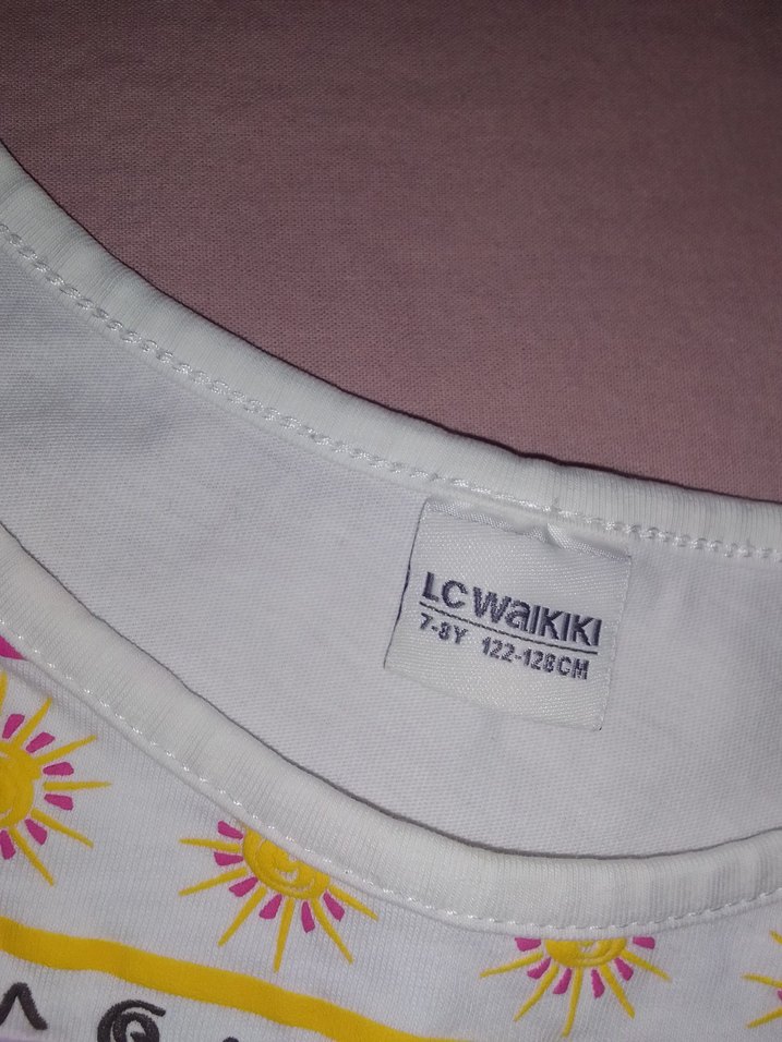 Kız Çocuk Bohem Desenli Püsküllü tişört - Görsel 2