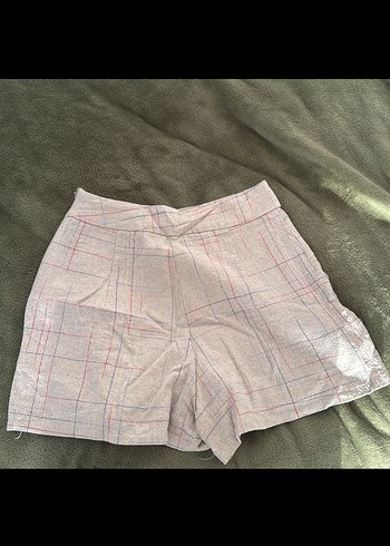 Keten Şort - Görsel 4