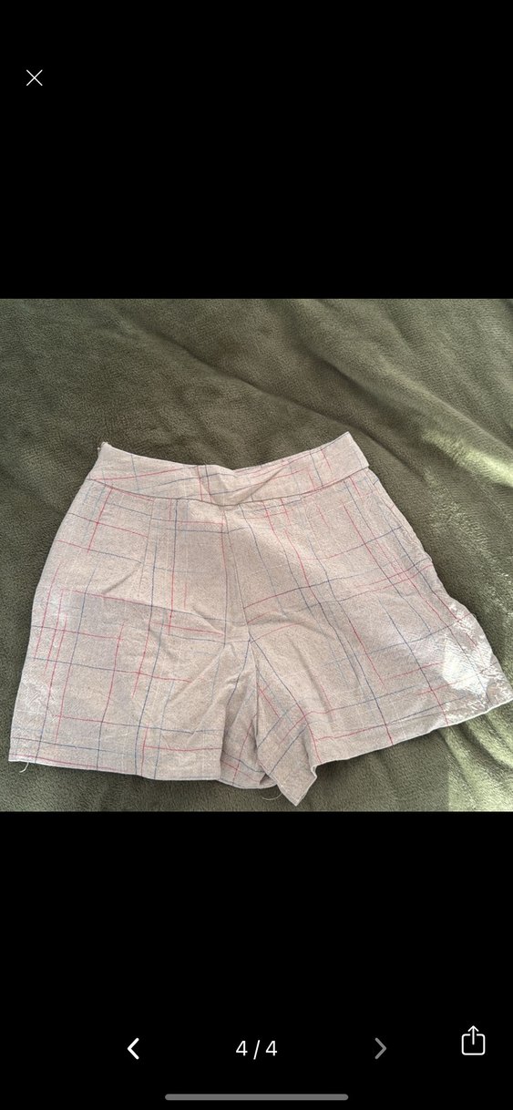 Keten Şort - Görsel 4