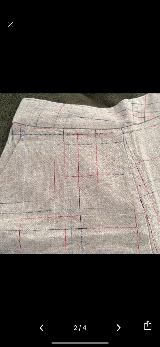 Keten Şort - Görsel 2