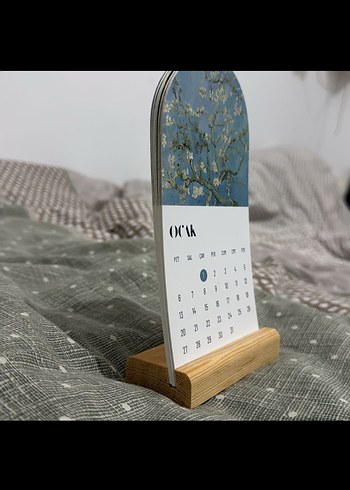 Çiçek ve Manzara Temalı Mini Planlayıcı takvim - Görsel 7