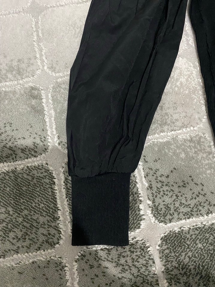 Balon kol triko bluz - Görsel 3