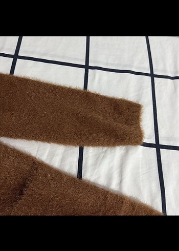 Bershka Kahverengi Kadın Salaş Midi Hırka