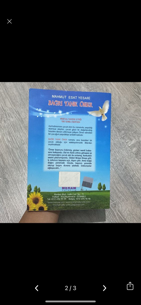 Bağrı Yanık Ömer - Mahmut Esat Yeşarı - Görsel 2