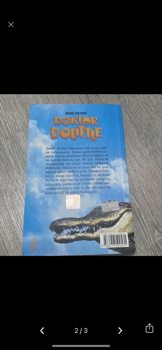 Doktor Dolittle - Hugh Lofting - Görsel 2