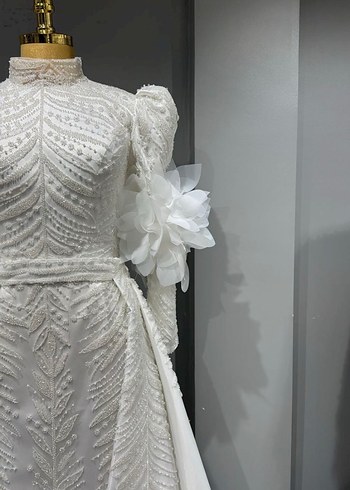 Modern Klasik balık Gelinlik - Görsel 2