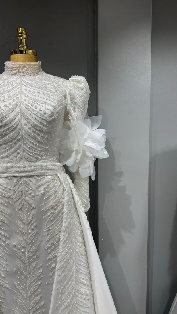 Modern Klasik balık Gelinlik - Görsel 2