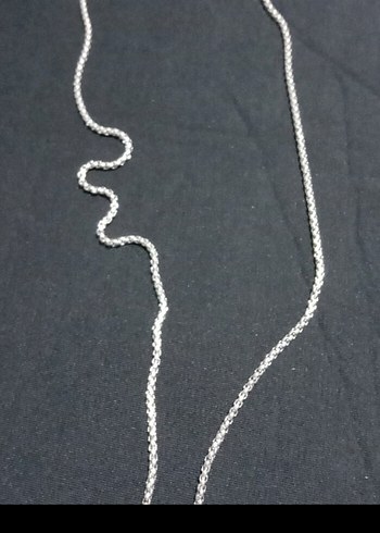 Gri Zincir Detaylı  Vücut Zinciri - Görsel 2