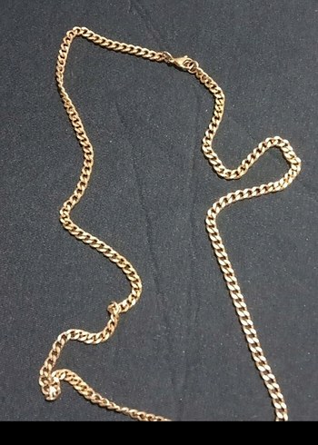 Altın Renkli Zincir Detaylı Kadın El Zinciri - Görsel 2