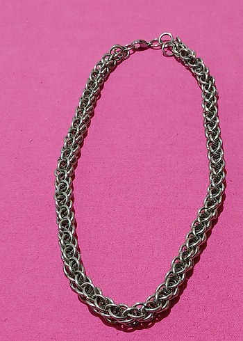 Detaylı Zincirli   Zinciri kolye ÇELİKTİR - Görsel 4