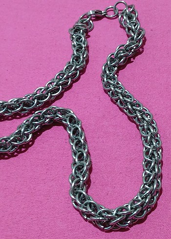 Detaylı Zincirli   Zinciri kolye ÇELİKTİR - Görsel 5