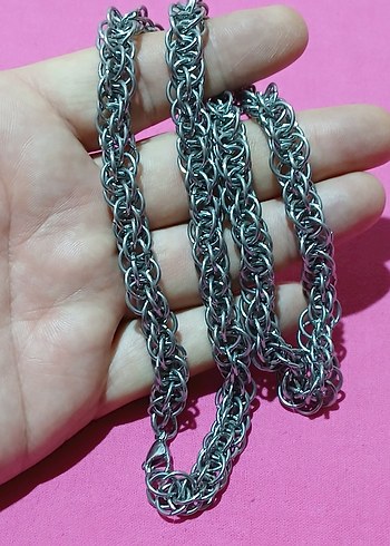 Detaylı Zincirli   Zinciri kolye ÇELİKTİR - Görsel 7