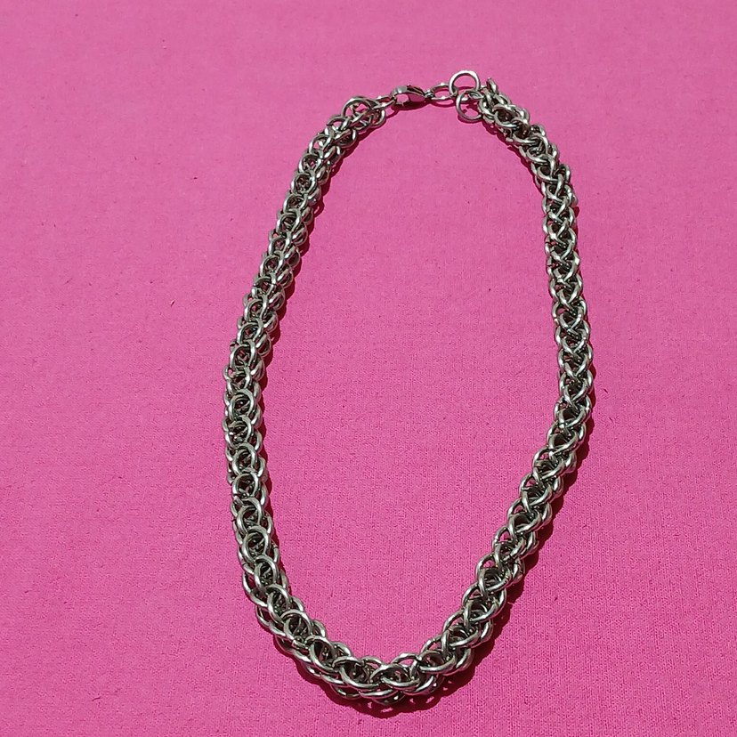 Detaylı Zincirli   Zinciri kolye ÇELİKTİR - Görsel 4