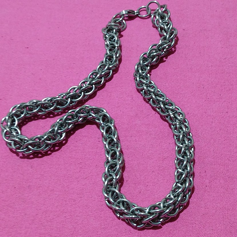 Detaylı Zincirli   Zinciri kolye ÇELİKTİR - Görsel 5