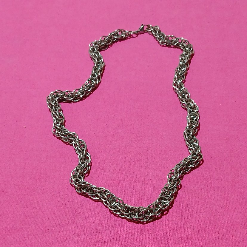 Detaylı Zincirli   Zinciri kolye ÇELİKTİR - Görsel 3