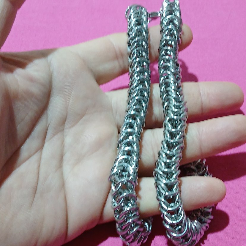 Zincir Detaylı  Kolye - Görsel 3