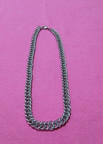 Parlak Zincir Erkek Kolye - Görsel 9