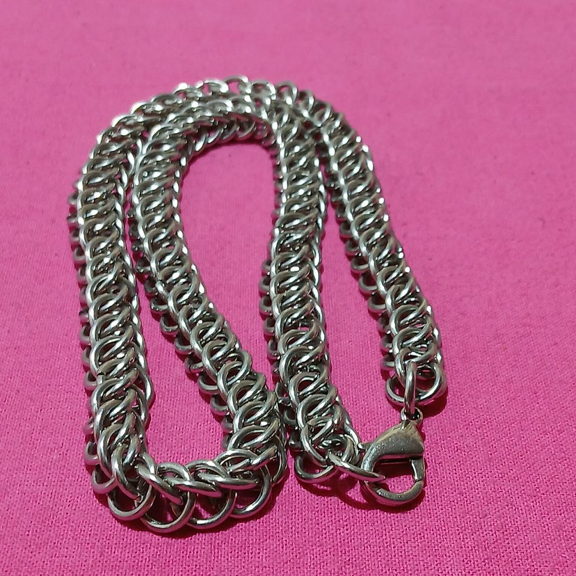 Parlak Zincir Erkek Kolye - Görsel 4