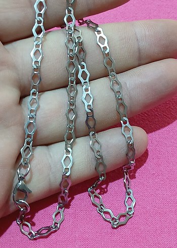 Erkek Vintage Zincir Kolye ÇELİKTİR - Görsel 7