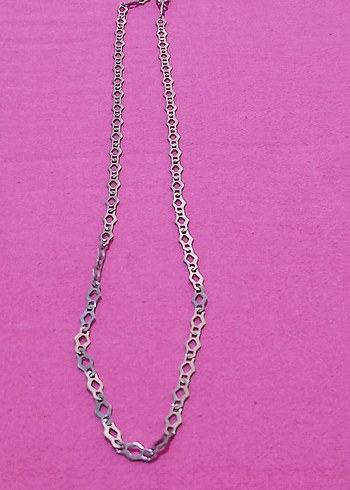 Erkek Vintage Zincir Kolye ÇELİKTİR - Görsel 4