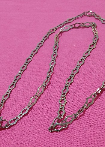 Erkek Vintage Zincir Kolye ÇELİKTİR - Görsel 5