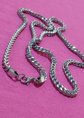 Minimalist  Zincir Kolye ÇELİKTİR - Görsel 5